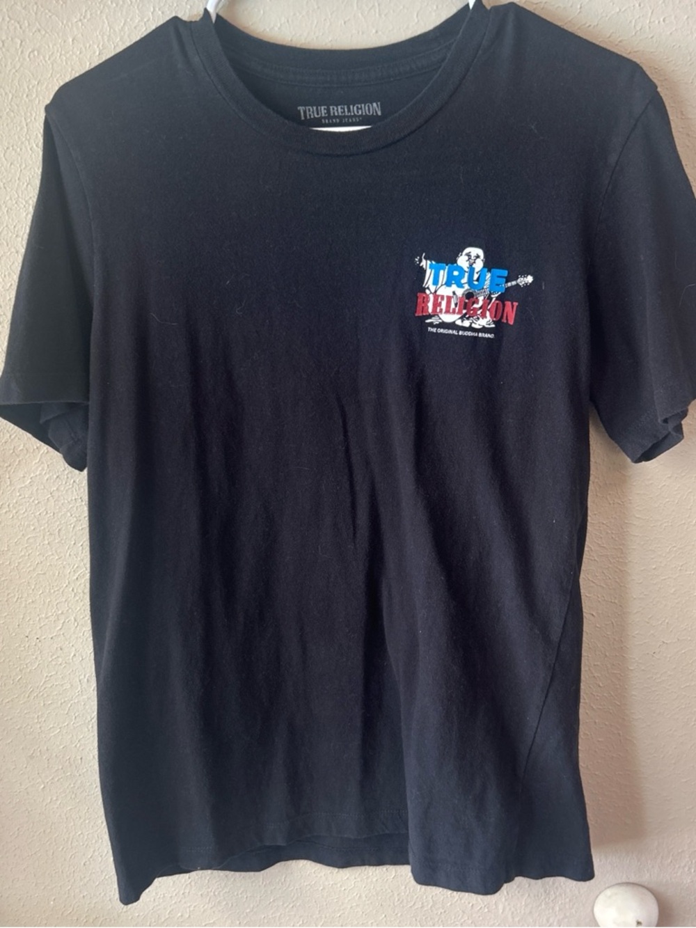 True Religion Budda Gutair Graphic Tee. Size S